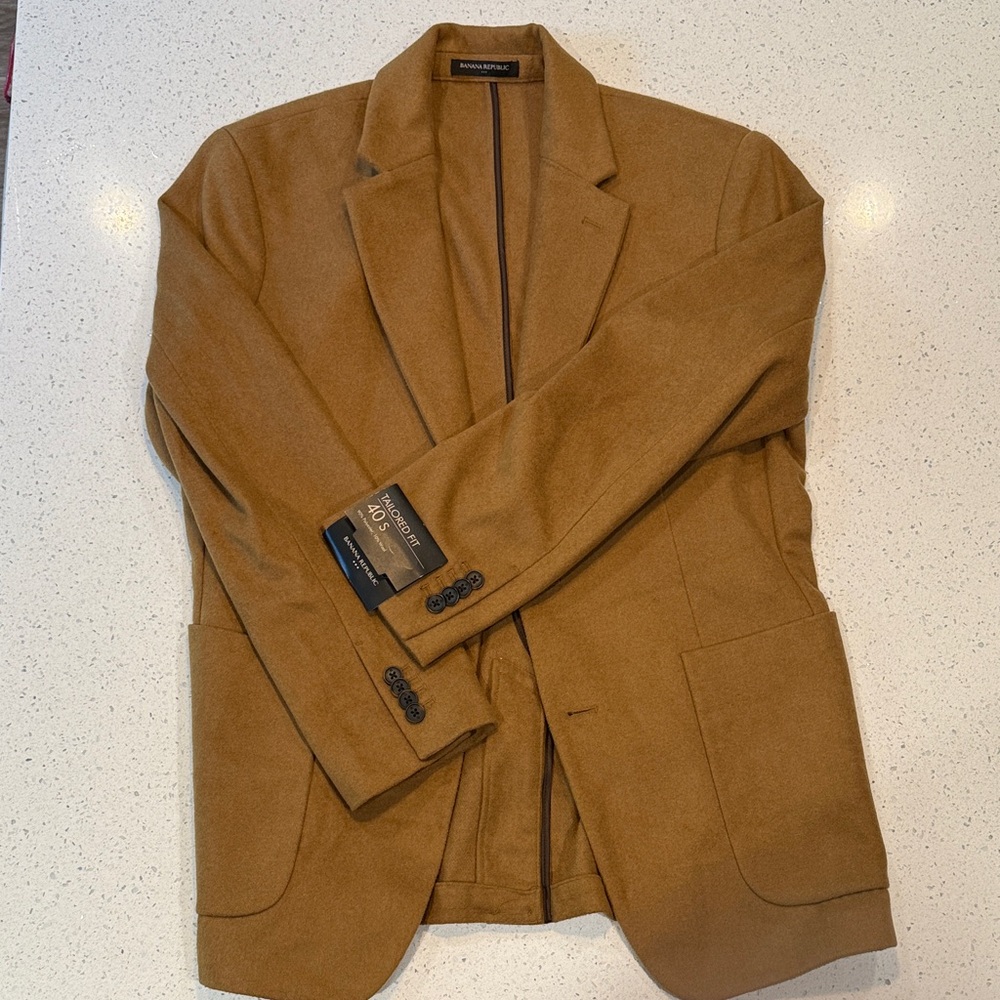 Banana Republic Tan Blazer for Men